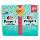 Pampers Baby-dry 6 XL 17+17 pz
